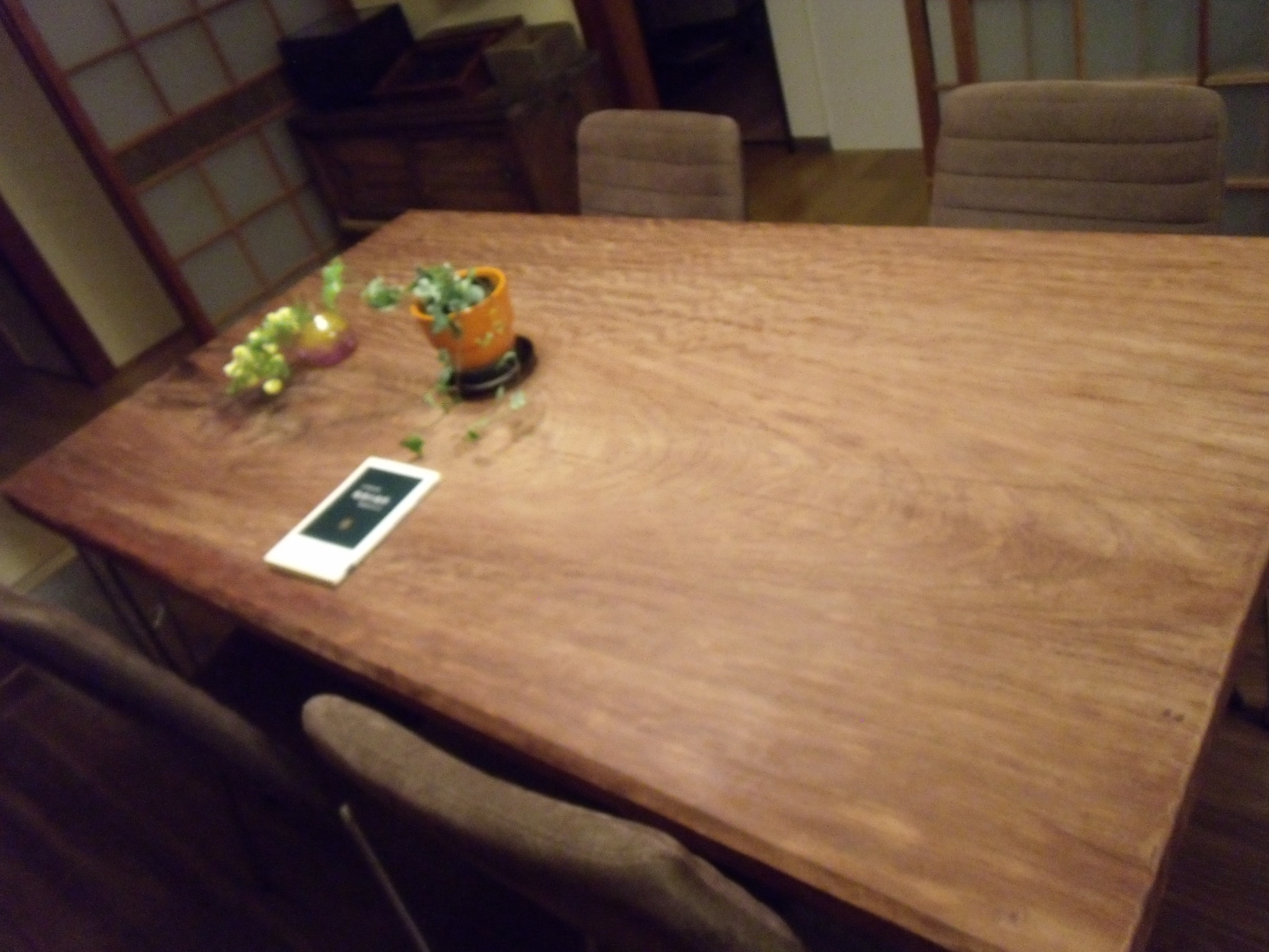 自作テーブル
